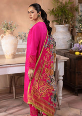 26 | 3PC Unstitched Lawn Collection By Zellbury